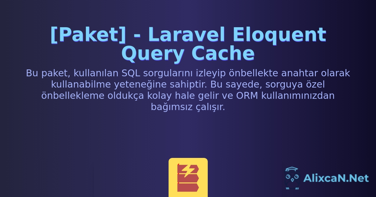Laravel Eloquent Query Cache