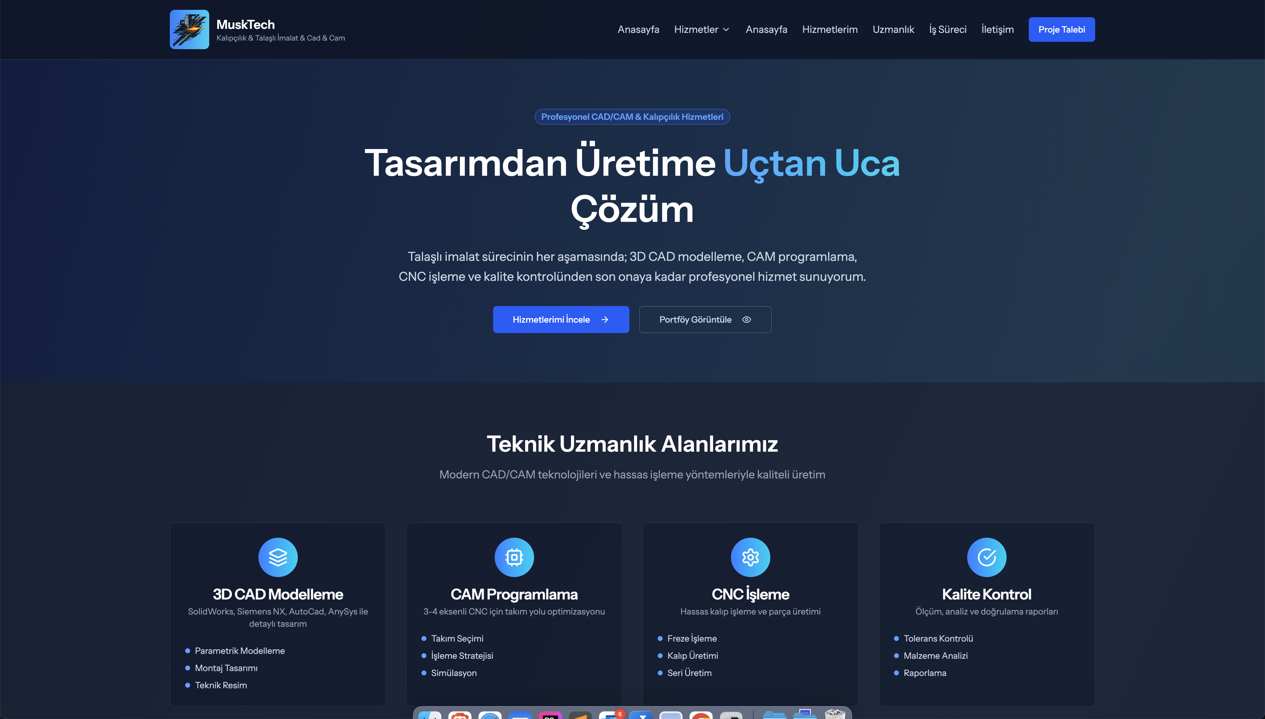 2025 - Websitesi tasarımı, Barındırma, Manyetik kaplin ve Kalıp imalatı yapan bu firma için iki farklı ürün grubu için dinamik bir tasarım hazırlandı.